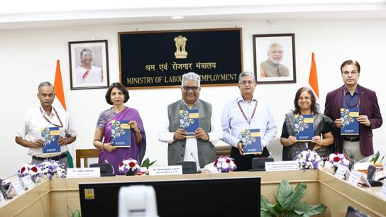 Labor and Employment Minister Bhupendra Yadav released handbook on amalgamation of various organizations under the Ministry of Employment